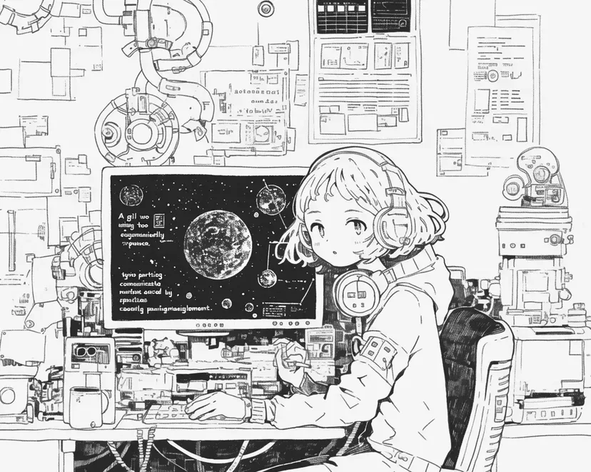未来程序员涂色页