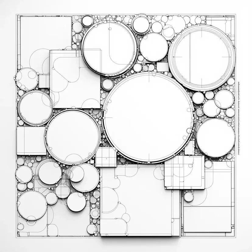 Coloriage Art de Motif Géométrique