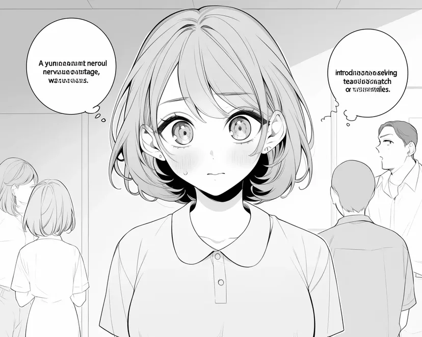 Siswa Gugup di Panggung Sekolah