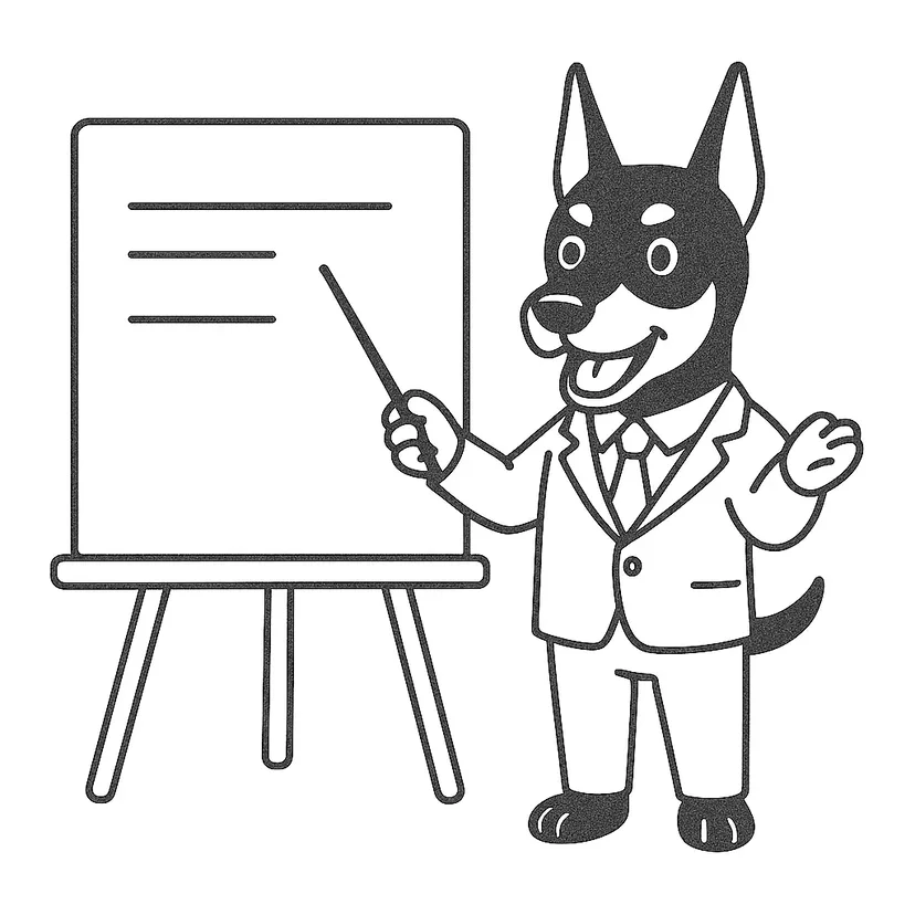 Dibujo de Perro de Presentación para colorear