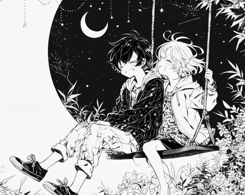 星空の下の友情