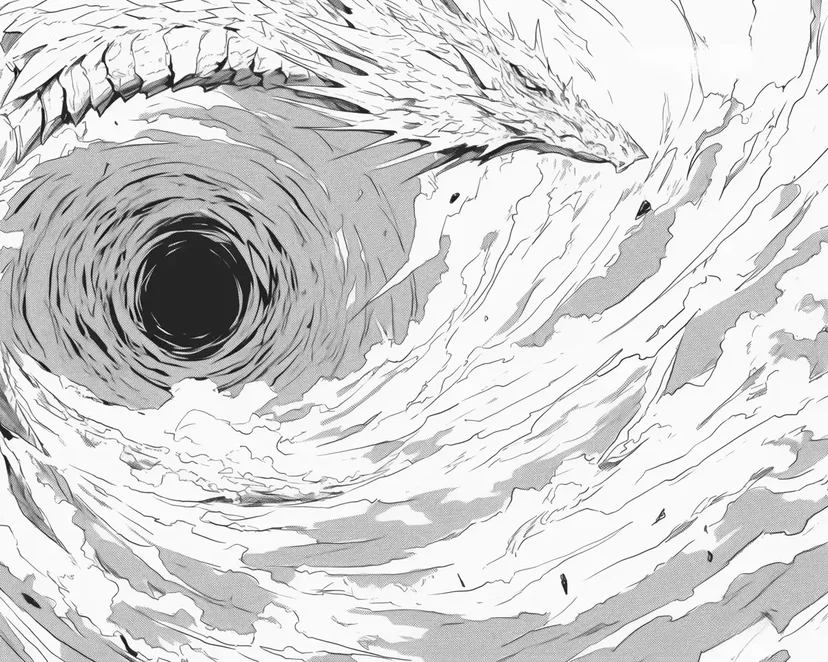 Dibujo de Dragón de Viento para colorear